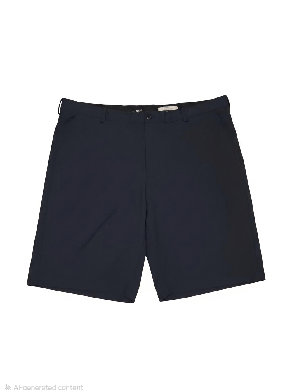 Greg Norman Collection Men's Navy Flat-Front Performance Shorts Size 40 Inseam 9